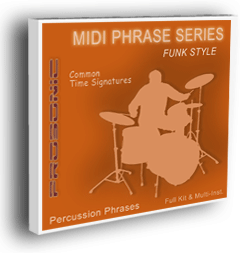 MIDI Phrase Series - Funk STYLE