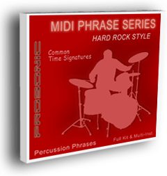MIDI Phrase Series - Hard Rock STYLE