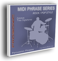 MIDI Phrase Series - Pop & Soft-Rock STYLE