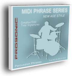MIDI Phrase Series - New Age STYLE