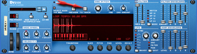Press the 'To Track' button in Reason's Rex Player