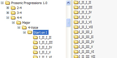 progression start folder