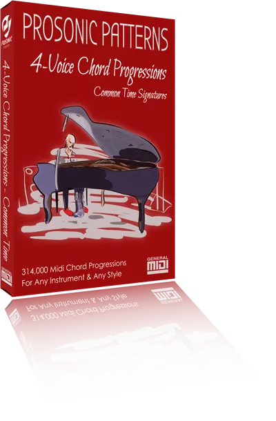 Chord Progressions: 4-Voices in Simple Rhythm & Common Time Signatures