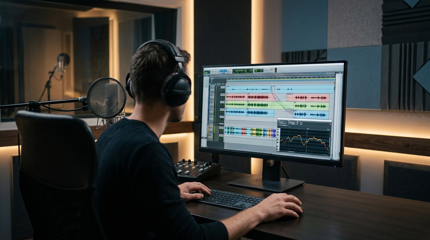 Editing and Comping: How to Comp, Clean Timing, and Apply Fades While Preserving Performance Feel