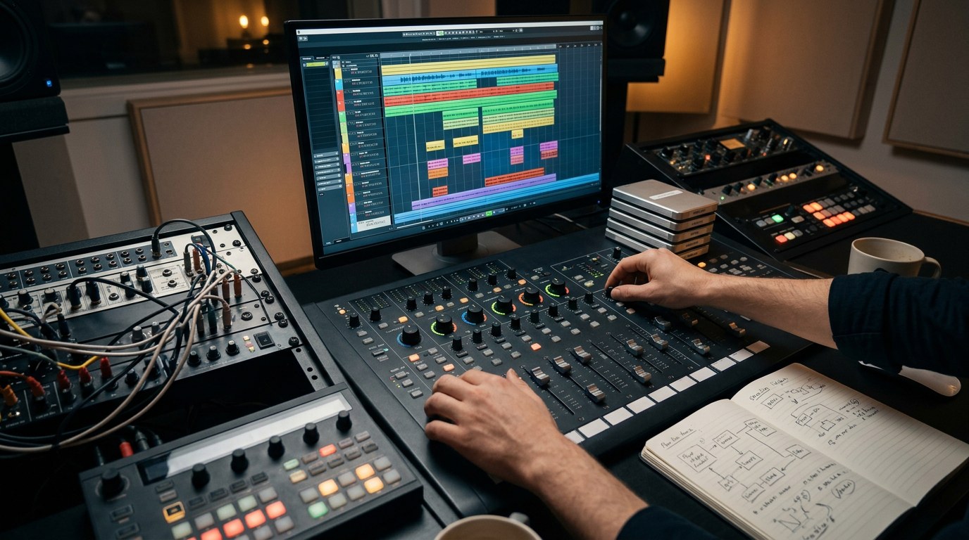 Session Workflow: How Organization Becomes Creative Fuel