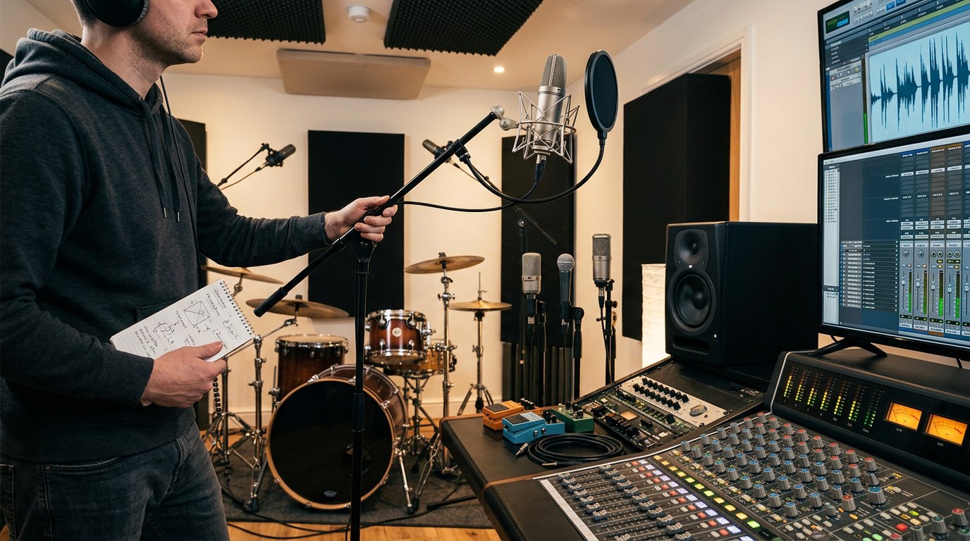 The Microphone Is Your Instrument: A Repeatable Workflow for Capturing Sound