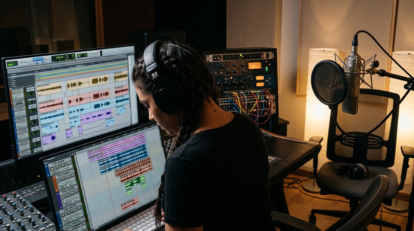 Vocal Comping, Tuning, Harmonies, and Performance: The Producer's Guide to Serving the Song